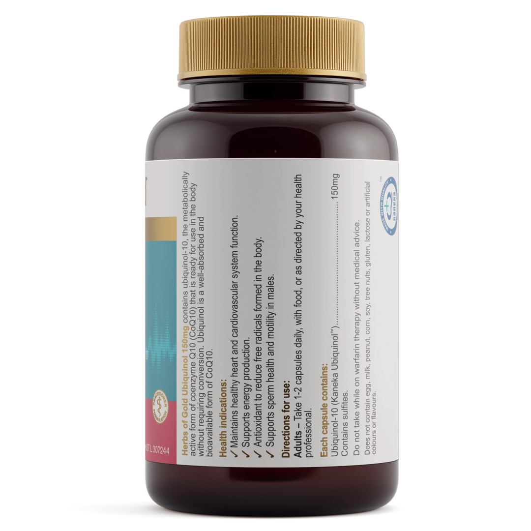 Herbs Of Gold Ubiquinol 150mg