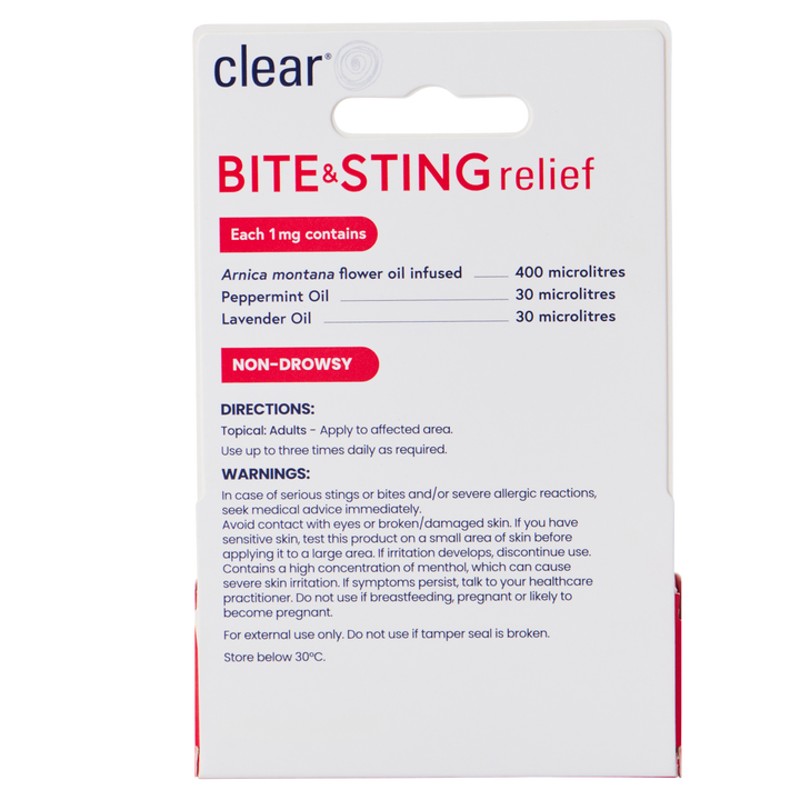 Clear Bite And Sting Relief 3ml