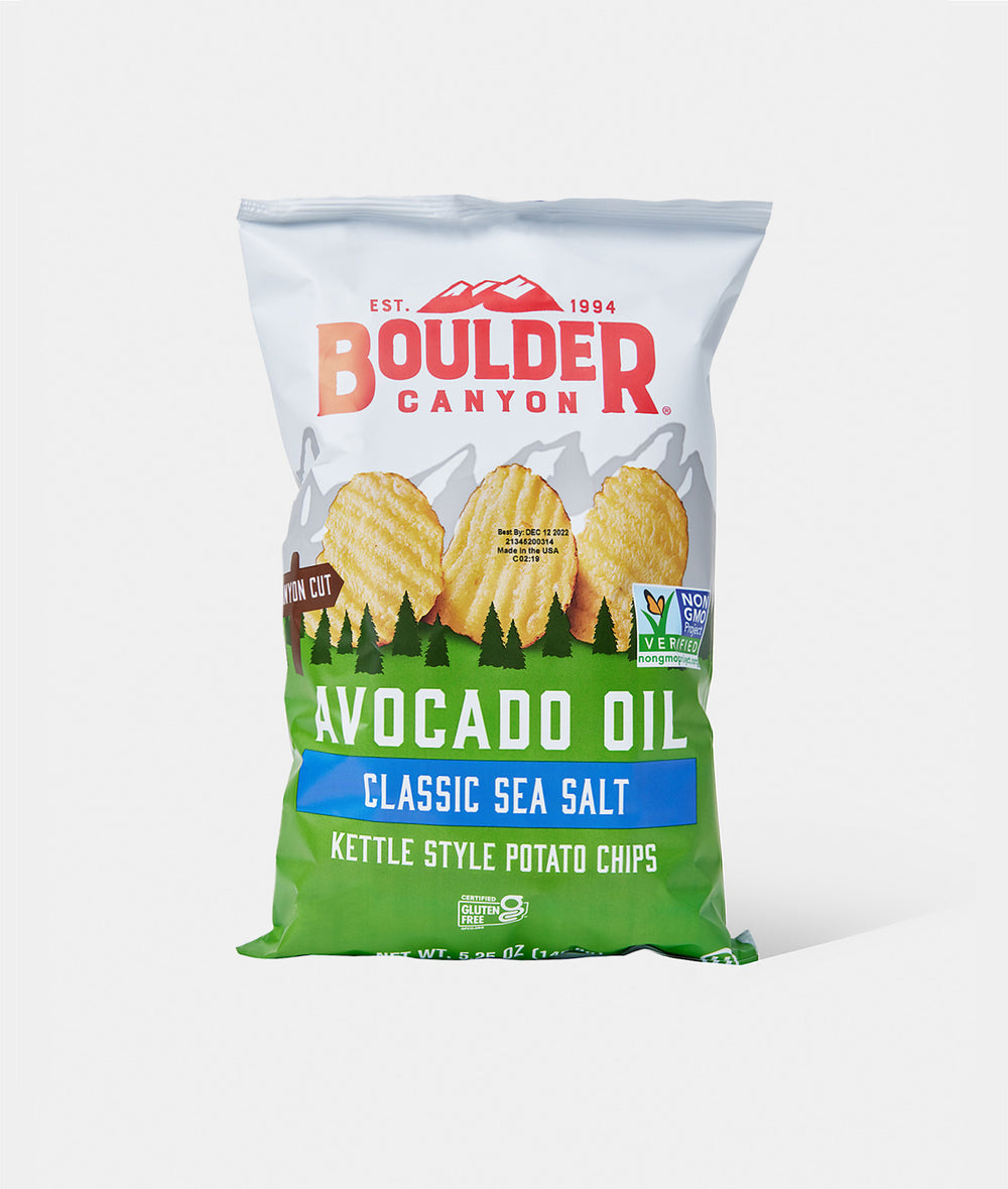 Boulder Canyon Avocado Oil Sea Salt Potato Chips 149g