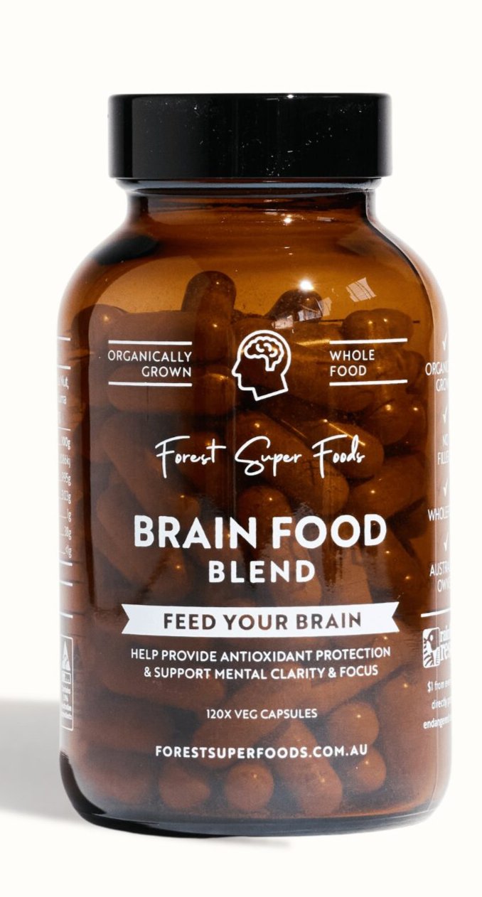 Forest Super Foods Brain Food Whole Food Supplement 120c