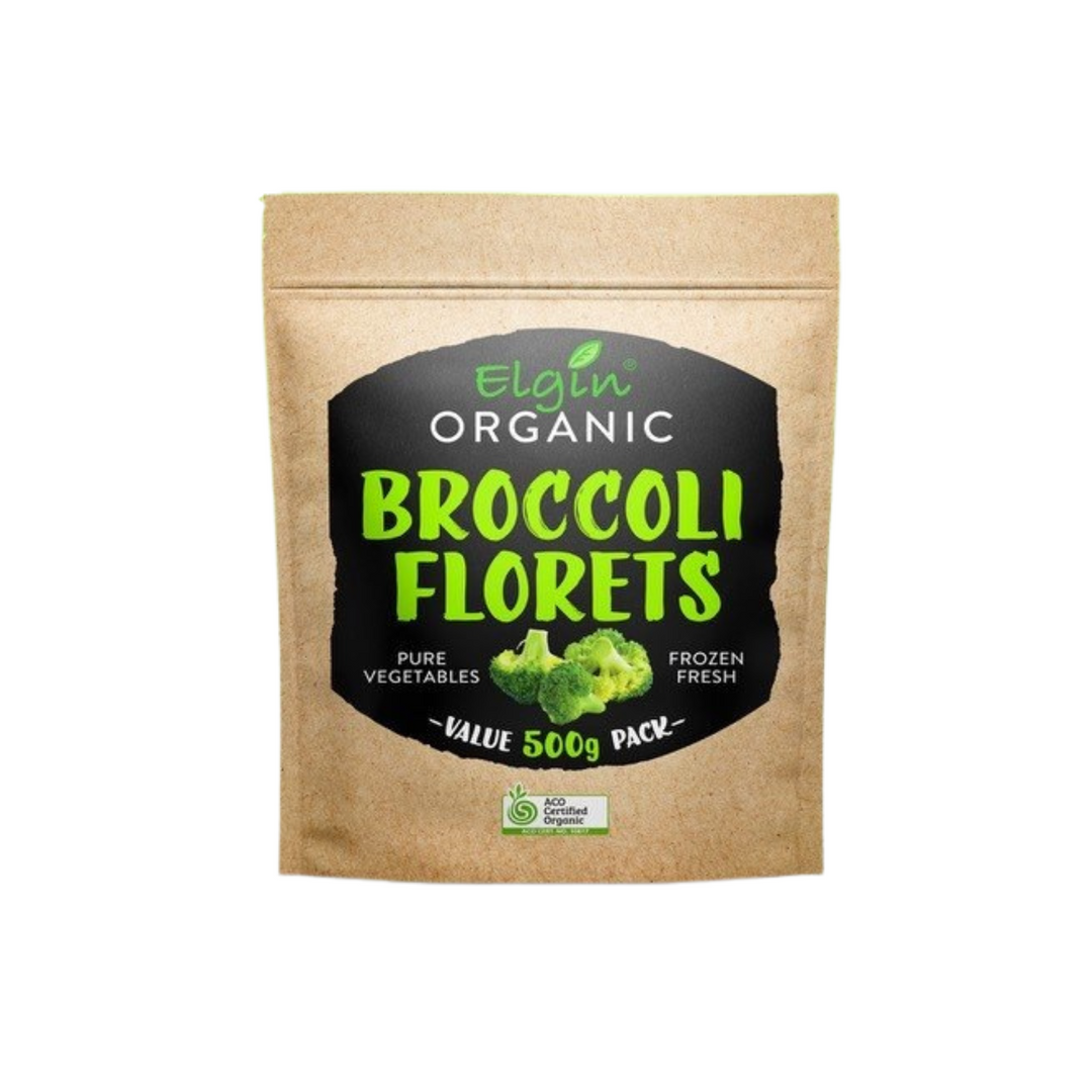 Elgin Organic Broccoli Florets 500g