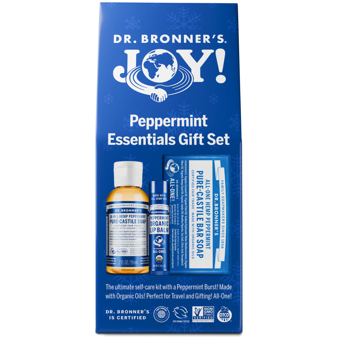 Dr Bronners Peppermint Essentials Gift Pack