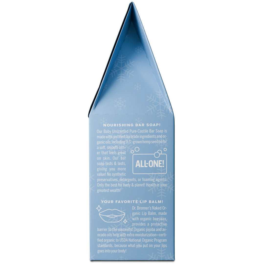 Dr Bronners Unscented Essentials Gift Pack