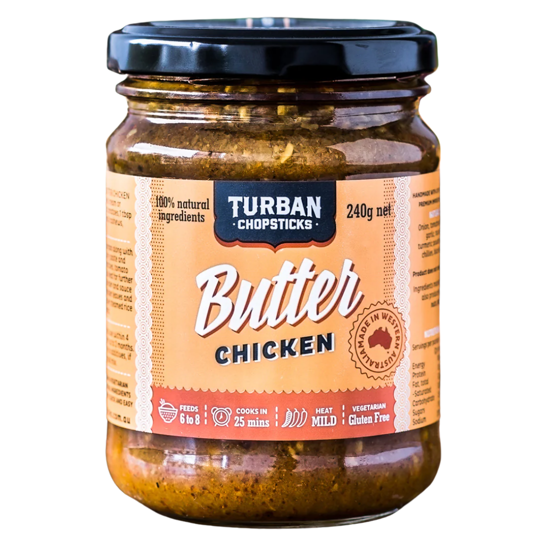 Turban Chopstick Curry Paste Butter Chicken 240g