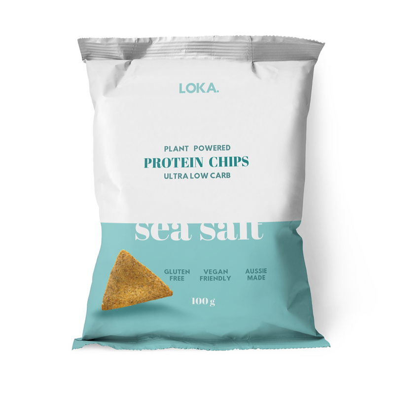 Loka Chips Protein Sea Salt 100g