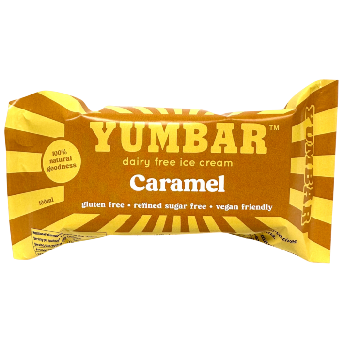 Yumbar Caramel Vegan Ice Cream 100g