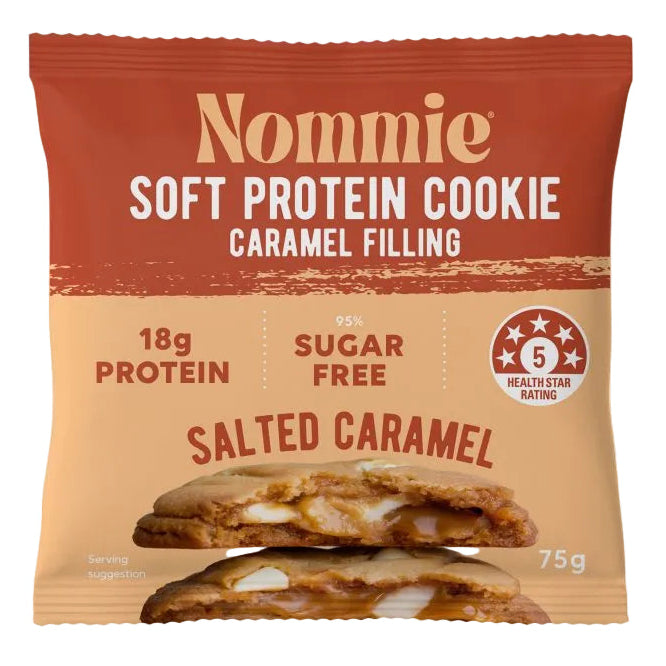 Nommie Protein Cookie Salted Caramel 75g