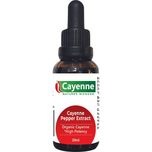 Cayenne Nature's Wonder Cayenne Pepper Extract With Dropper 30ml