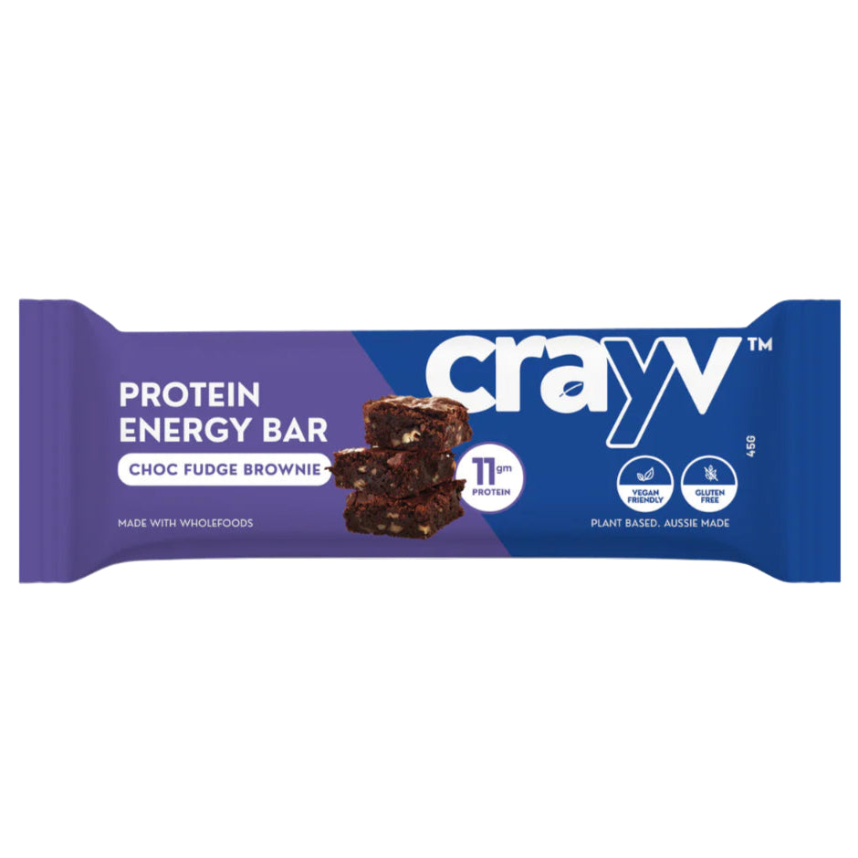 Crayv Protein Bar Choc Fudge Brownie 45g