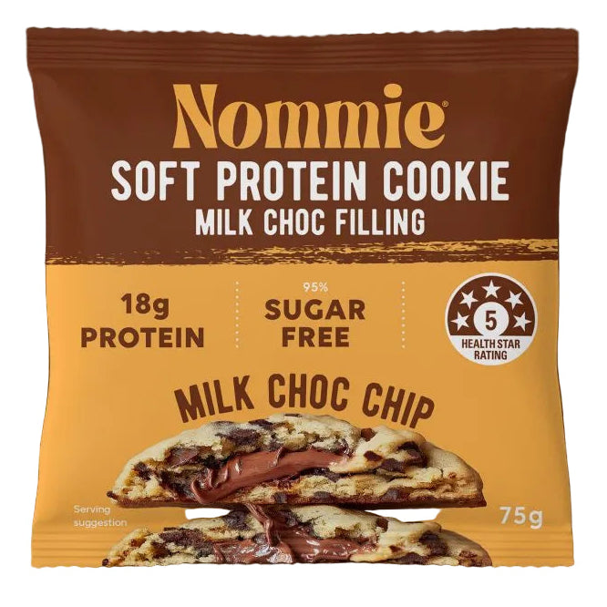 Nommie Protein Cookie Choc Chip 75g