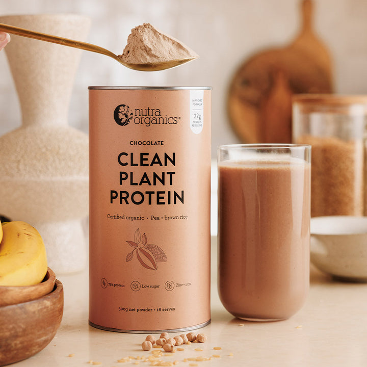 Nutra Organics Clean Plant Protein Chocolate 500g