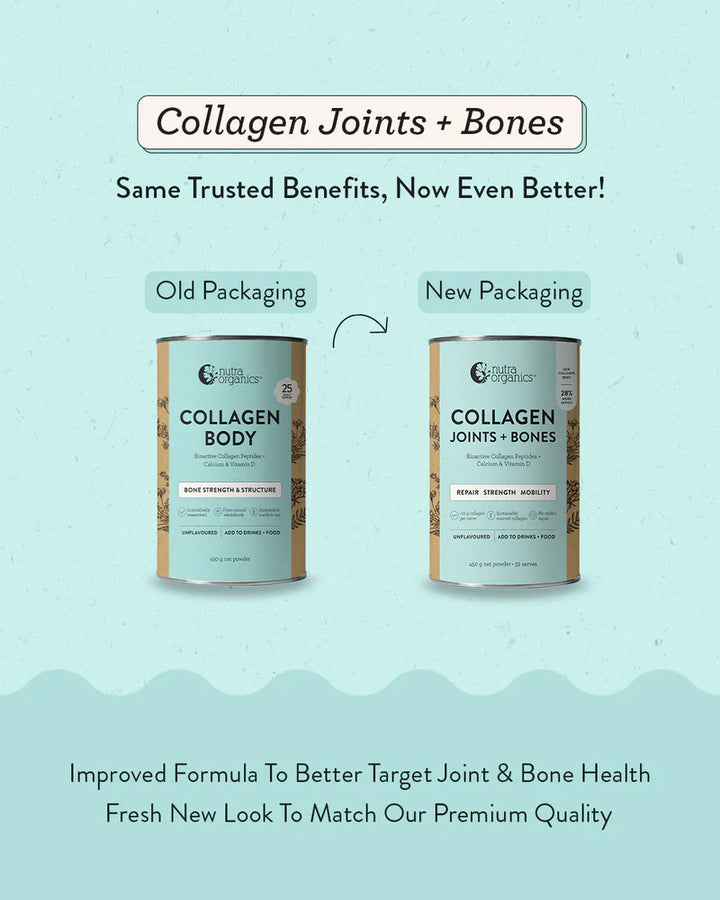 Nutra Organics Collagen Body Joint + Gut