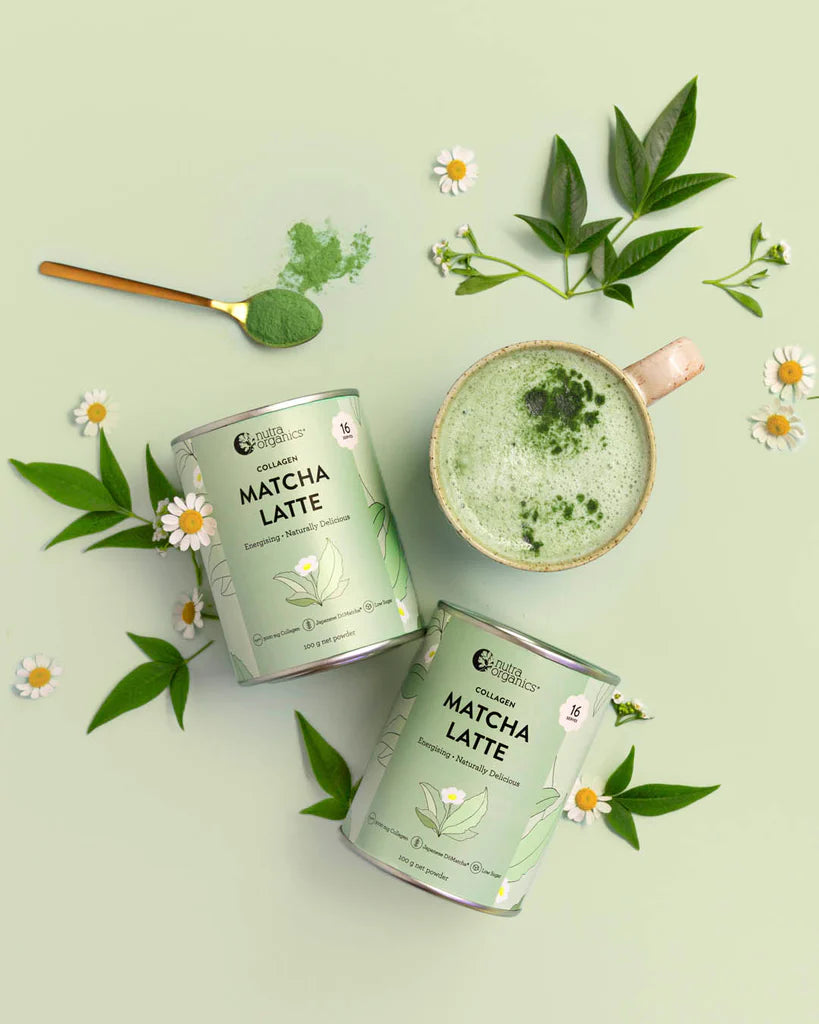 Nutra Organics Collagen Matcha Latte 100g