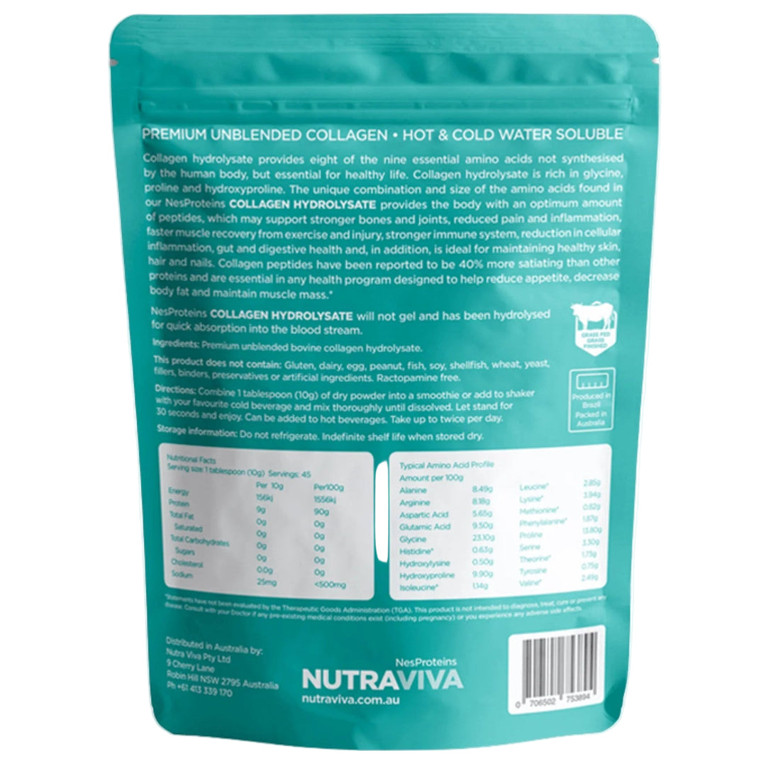 Nutraviva Collagen Hydrolysate (beef) Halal 450g