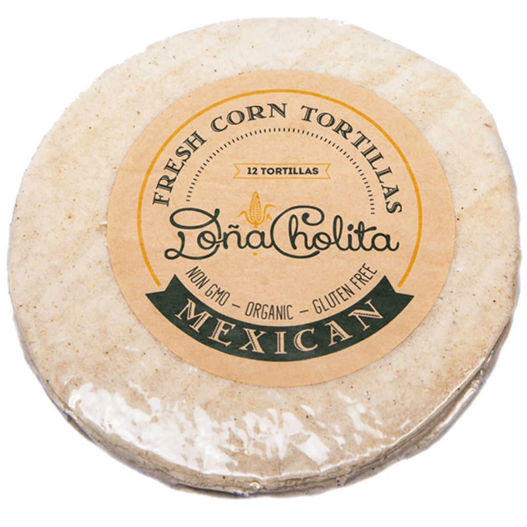 Dona Cholita Tortillas White Corn 12 Pack