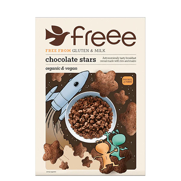 Doves Farm Organic Gluten Free Chocolate Stars Cereal 325g