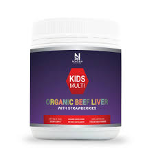 Nxgen Kids Multi - Organic Beef Liver With Organic Strawberries Powder 60g