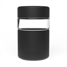 Luxey Cup Original Lux Glass 12oz Black