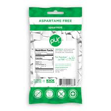 Pur Spearmint Gum Bag 77g