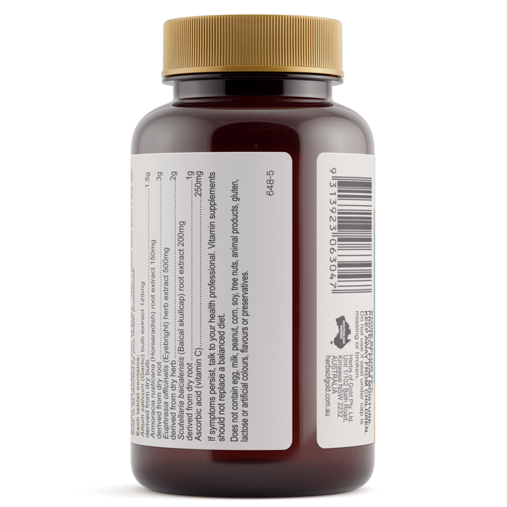 Herbs Of Gold Hayfever And Sinus Ease 60t