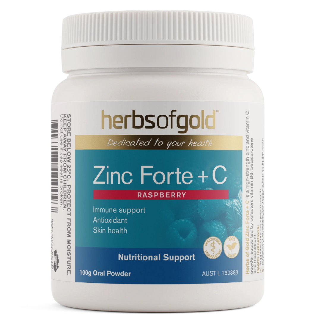 Herbs Of Gold Zinc + C 100g