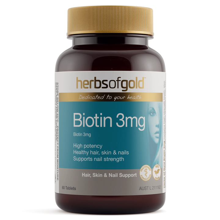 Herbs Of Gold Biotin 3mg 60t