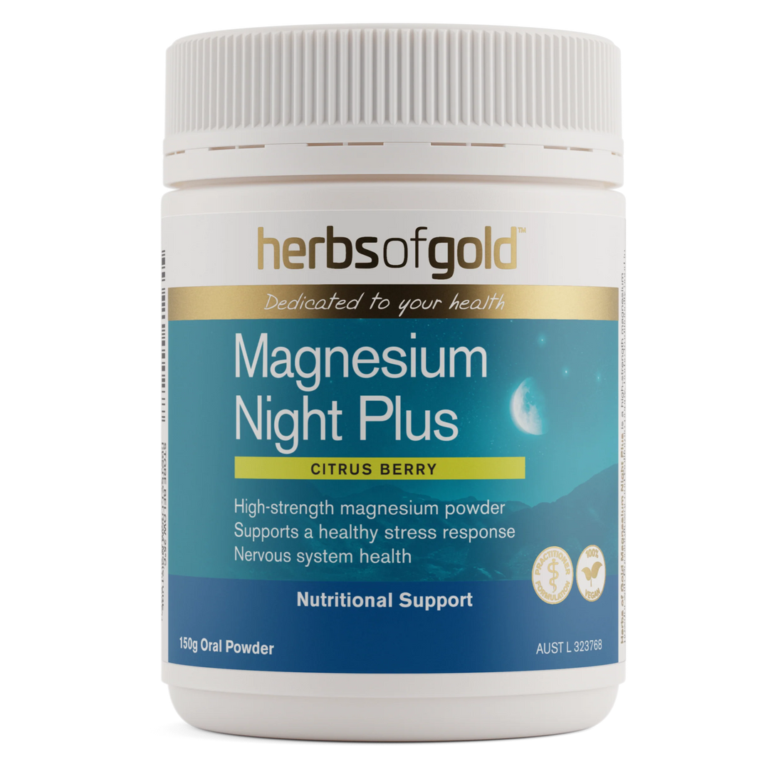 Herbs Of Gold Magnesium Night Plus