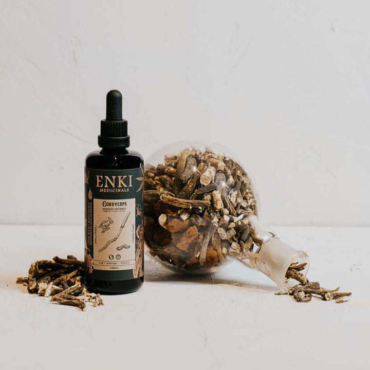 Enki Australian Cordyceps High Potency Spagyric Tincture 50ml