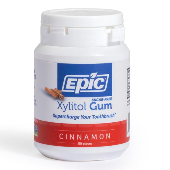 Epic Cinnamon Xylitol Gum 50 Pack