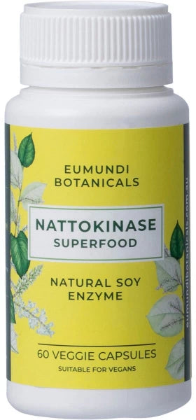Eumundi Botanicals Nattokinase Natural Soy Enzyme 60c