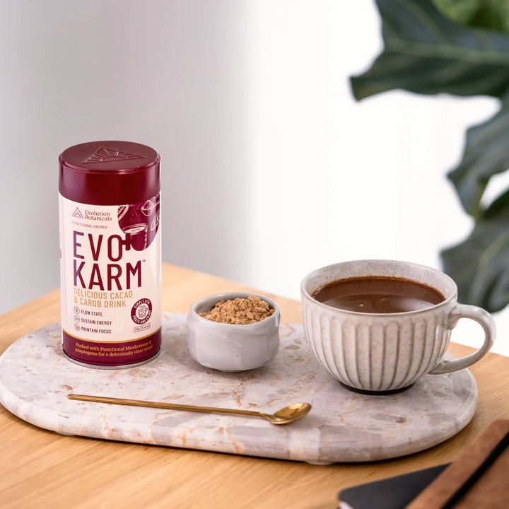 Evolution Botanicals Evo+ Karm Cacao & Carob Drink 175g