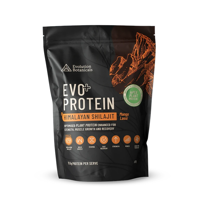 Evolution Botanicals Evo+ Protein + Himalayan Shilajit Mango Lassi 900g