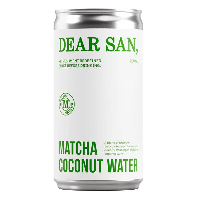 Dear San Matcha Coconut Water 250ml