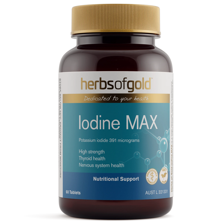 Herbs Of Gold Iodine Max 60t