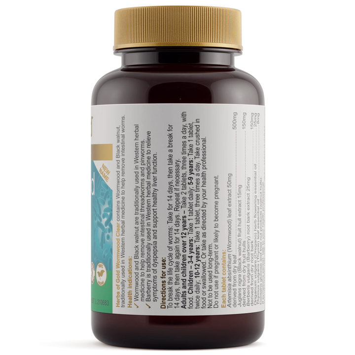 Herbs Of Gold Wormwood Clear 84t