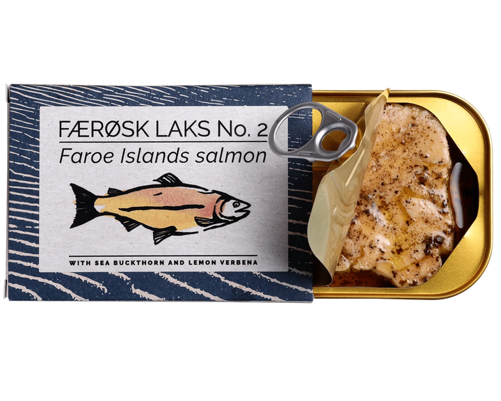 Fangst Faerosk Laks No 2 Faroe Islands Salmon 110g