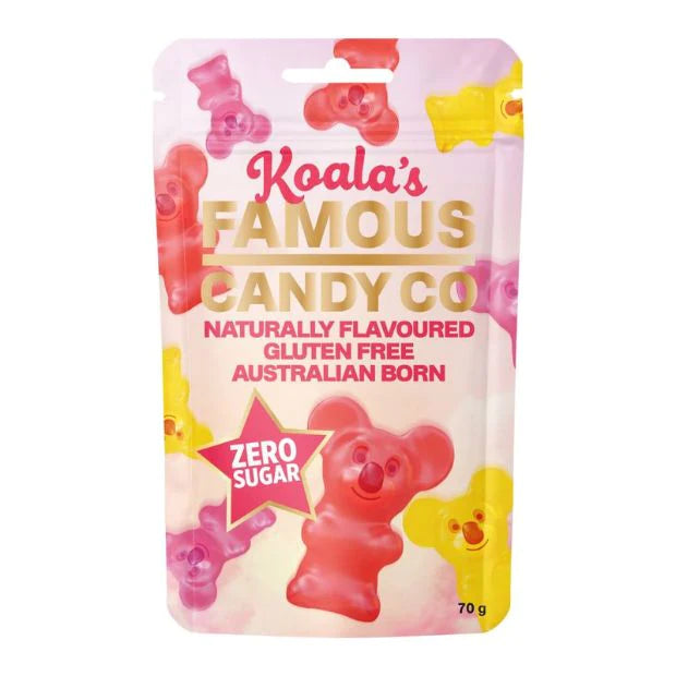 Famous Candy Co Sugar Free Koalas 70g