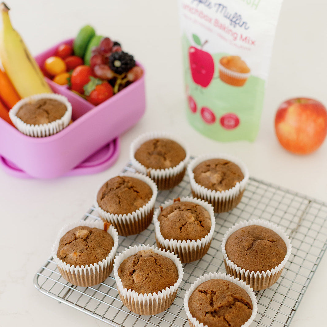 Food To Nourish Lunchbox Baking Mix Apple Cinnamon Muffin 360g