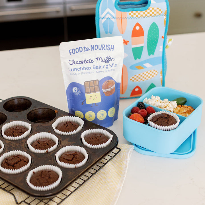 Food To Nourish Lunchbox Baking Mix Choc Muffin 360g