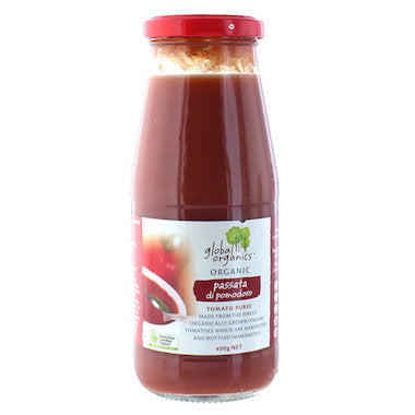 Global Organics Passata Di Pomodoro 400g