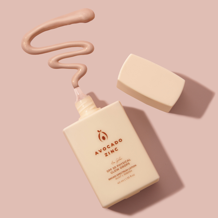 Avocado Zinc Spf50 Physical Glow Drops 40ml