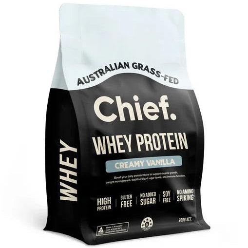 Chief Whey Protein Concentrate Creamy Vanilla 900g