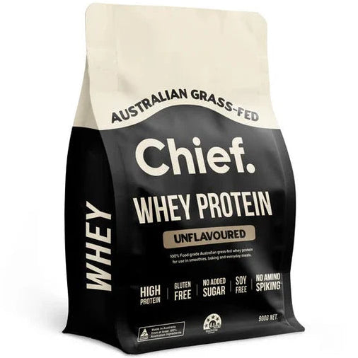 Chief Whey Protein Concentrate Unflavoured 900g
