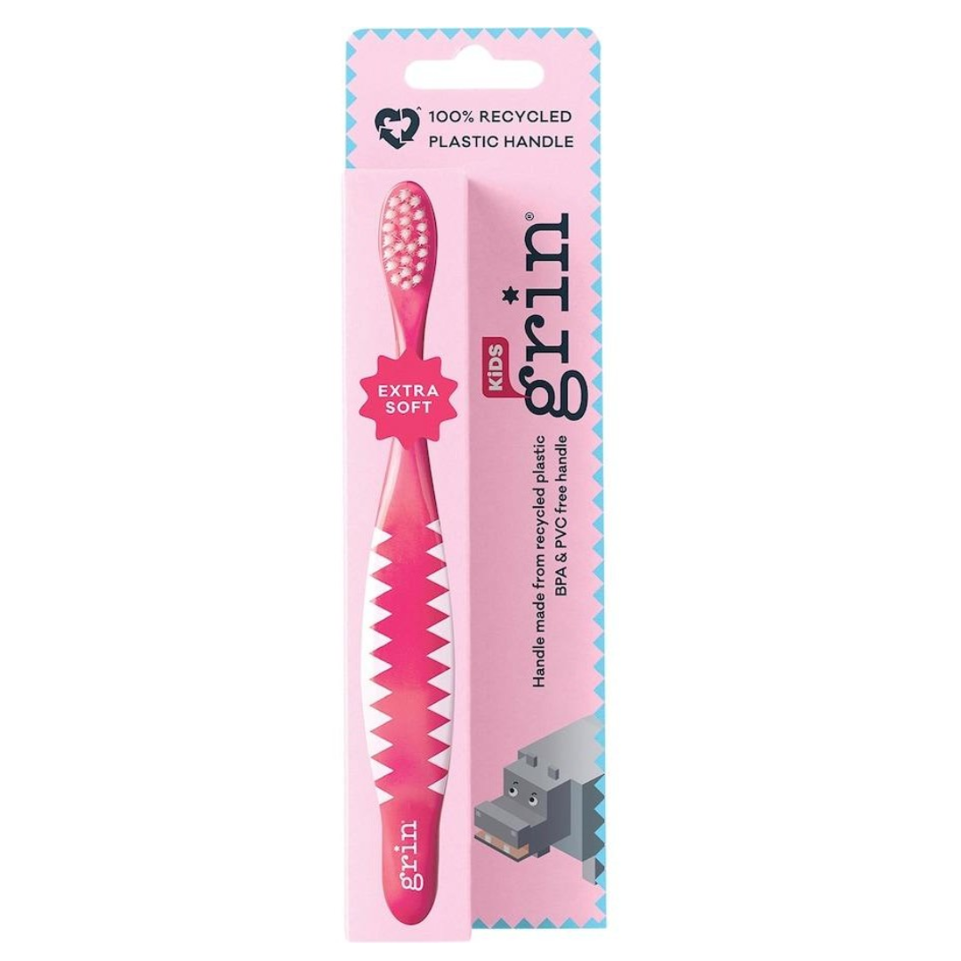 Grin 100% Recycled Toothbrush Kids Extra Soft
