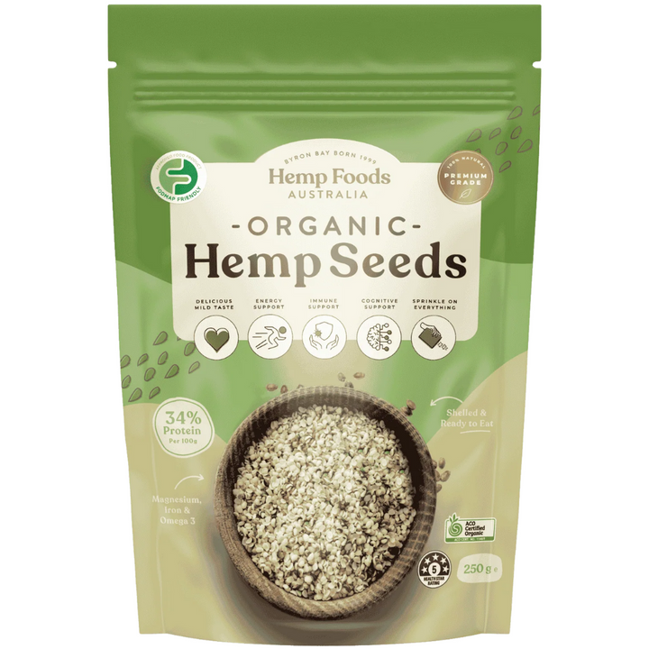 Hemp Foods Australia Organic Hemp Seeds Hulled