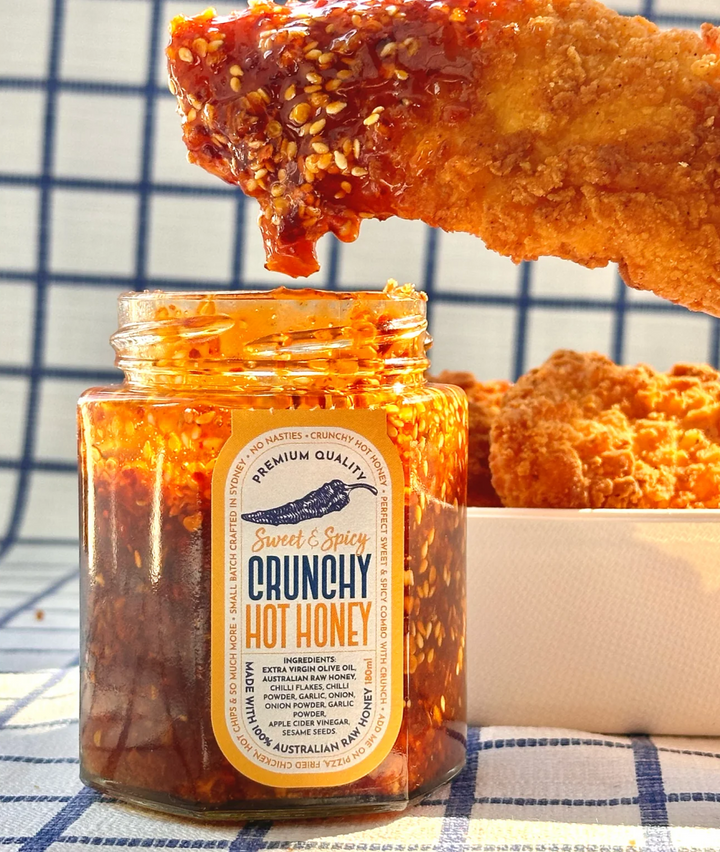 Soka Pantry Co Crunchy Hot Honey 180ml