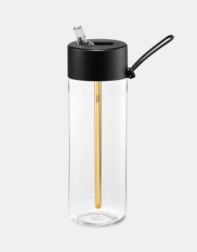 Frank Green Clear Bottle Hull Midnight 25oz