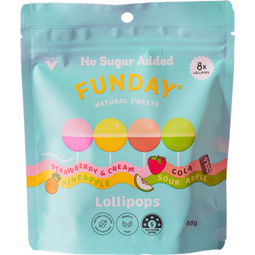 Funday Share Bag Lollipops 88g