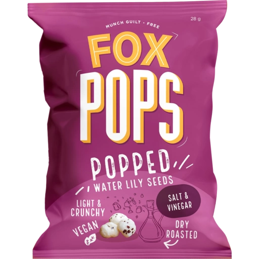 Fox Pops Salt & Vinegar 28g