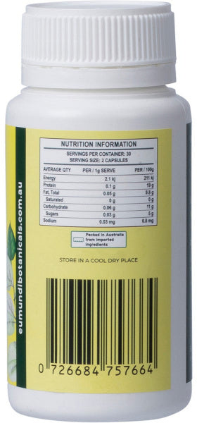 Eumundi Botanicals Nattokinase Natural Soy Enzyme 60c